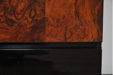 中古　美品!!　特注品　特大!和モダンの重厚な佇まいが魅力のサイドボード　製作費約90万円　(R-085492)