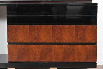 中古　美品!!　特注品　特大!和モダンの重厚な佇まいが魅力のサイドボード　製作費約90万円　(R-085492)