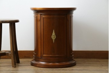 中古　美品　DREXEL HERITAGE(ドレクセルヘリテイジ)　Triune(トライユン)　美しい杢目が映えるドラムテーブル　(R-085498)