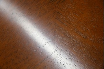 中古　美品　DREXEL HERITAGE(ドレクセルヘリテイジ)　Triune(トライユン)　美しい杢目が映えるドラムテーブル　(R-085498)