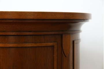 中古　美品　DREXEL HERITAGE(ドレクセルヘリテイジ)　Triune(トライユン)　美しい杢目が映えるドラムテーブル　(R-085498)