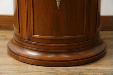 中古　美品　DREXEL HERITAGE(ドレクセルヘリテイジ)　Triune(トライユン)　美しい杢目が映えるドラムテーブル　(R-085498)