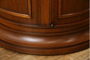 中古　美品　DREXEL HERITAGE(ドレクセルヘリテイジ)　Triune(トライユン)　美しい杢目が映えるドラムテーブル　(R-085498)