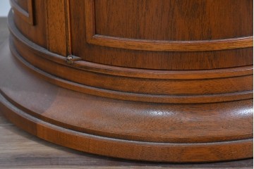 中古　美品　DREXEL HERITAGE(ドレクセルヘリテイジ)　Triune(トライユン)　クラシカルな佇まいと美しい杢目が映えるドラムテーブル　(R-085498)