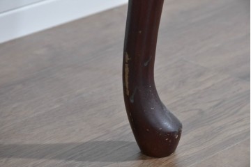 アメリカヴィンテージ　クラシカルな猫脚が素敵なジュエリー収納付き4段チェスト　(R-085503)