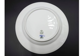 デンマーク製　ROYAL COPENHAGEN(ロイヤルコペンハーゲン)　ブルーフラワー アンギュラーの上品なプレート6枚セット　スクラッチありB級品　(R-085512)