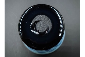 アンティーク　大正～昭和初期の当時物　碗型　乳白に鱗文が愛らしい氷コップ2客セット　(R-085526)