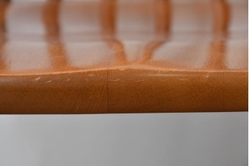 中古　柏木工(KASHIWA)　緩やかな曲線が美しいダイニングチェア4脚セット　(R-085531)