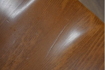 中古　柏木工(KASHIWA)　緩やかな曲線が美しいダイニングチェア4脚セット　(R-085531)