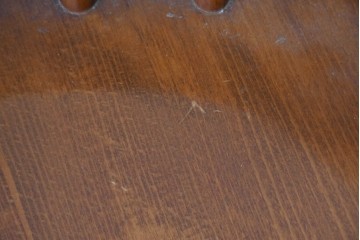 中古　柏木工(KASHIWA)　緩やかな曲線が美しいダイニングチェア4脚セット　(R-085531)