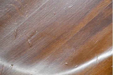 中古　柏木工(KASHIWA)　緩やかな曲線が美しいダイニングチェア4脚セット　(R-085531)