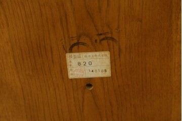 中古　柏木工(KASHIWA)　アーチ状の背と細身のスポークが映えるウィンザースタイルのダイニングチェア2脚セット　(R-085532)