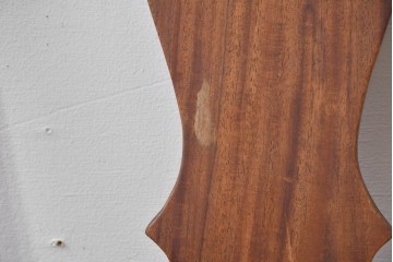 ヴィンテージ　チーク無垢材　花瓶型の優雅な曲線を描くクイーンアンチェア2脚セット　(R-085534)