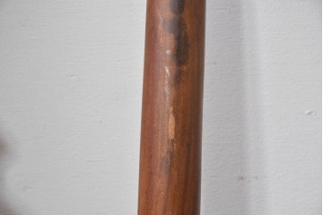 ヴィンテージ　チーク無垢材　花瓶型の優雅な曲線を描くクイーンアンチェア2脚セット　(R-085534)