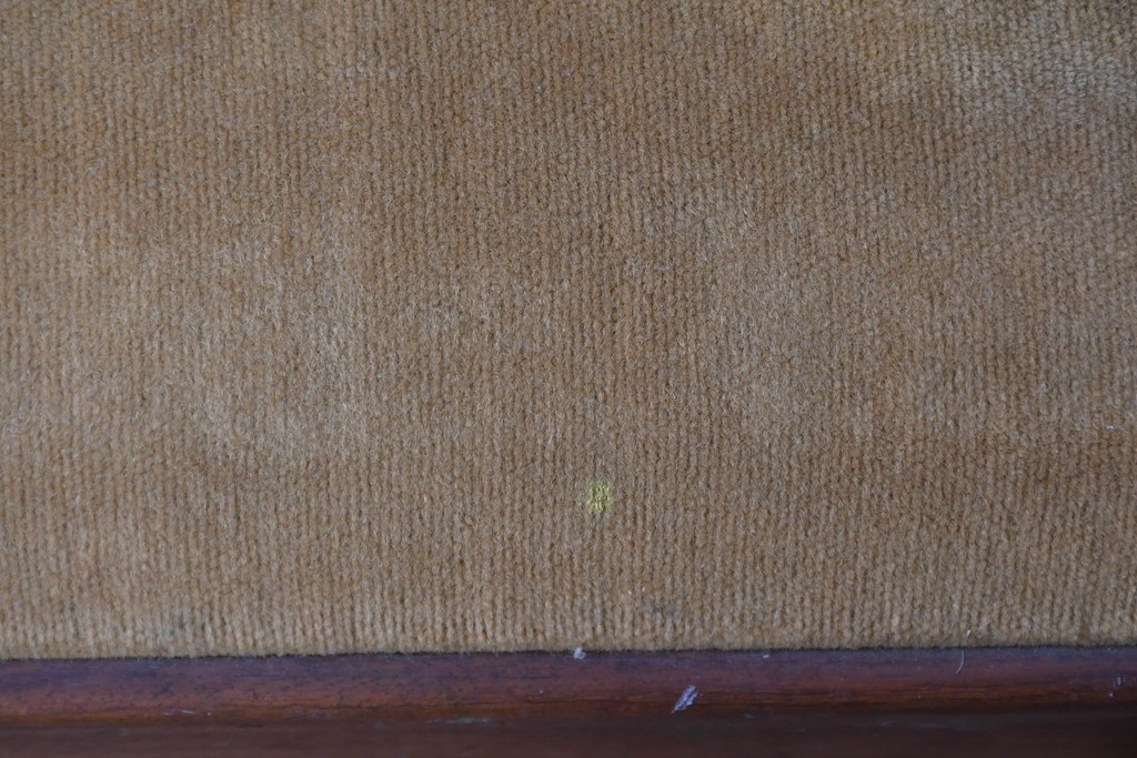 ヴィンテージ　チーク無垢材　花瓶型の優雅な曲線を描くクイーンアンチェア2脚セット　(R-085534)