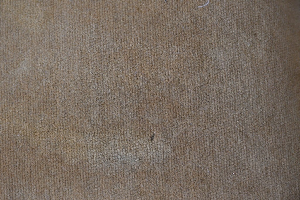 ヴィンテージ　チーク無垢材　花瓶型の優雅な曲線を描くクイーンアンチェア2脚セット　(R-085534)