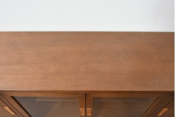 中古　美品　カリモク家具(karimoku)　domani(ドマーニ)　Morganton(モーガントン)　上品な木目が魅力のサイドボード　定価約50万円相当　(R-085536)