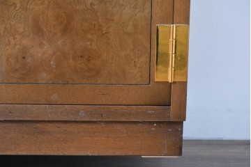 中古　美品　カリモク家具(karimoku)　domani(ドマーニ)　Morganton(モーガントン)　上品な木目が魅力のサイドボード　定価約50万円相当　(R-085536)