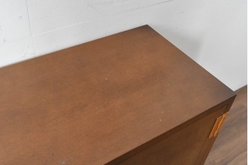 中古　美品　カリモク家具(karimoku)　domani(ドマーニ)　Morganton(モーガントン)　上品な木目が魅力のサイドボード　定価約50万円相当　(R-085536)