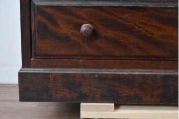 中古　美品　松本民芸家具　A型和タンス　端正な意匠と美しい杢目が魅力の重ね箪笥　定価約82万円相当　(R-085539)