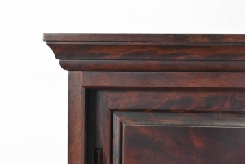 中古　美品　松本民芸家具　A型和タンス　端正な意匠と美しい杢目が魅力の重ね箪笥　定価約82万円相当　(R-085539)