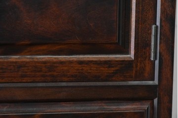 中古　美品　松本民芸家具　A型和タンス　端正な意匠と美しい杢目が魅力の重ね箪笥　定価約82万円相当　(R-085539)