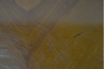 中古　カリモク家具(karimoku)　domani(ドマーニ)　Morganton(モーガントン)　ライトコニャック色　収納に便利な引き出し付きのセンターテーブル　定価約25万円　(R-085545)