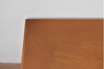 中古　カリモク家具(karimoku)　domani(ドマーニ)　Morganton(モーガントン)　ライトコニャック色　収納に便利な引き出し付きのセンターテーブル　定価約25万円　(R-085545)