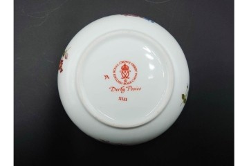 イギリス　ROYAL CROWN DERBY(ロイヤルクラウンダービー)　ポジー　B&Bプレート・コンポート・ボウル・スクエアプレート等の洋食器9点セット　(R-085565)