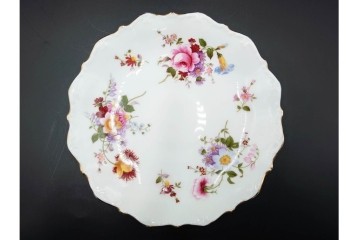 イギリス　ROYAL CROWN DERBY(ロイヤルクラウンダービー)　ポジー　B&Bプレート・コンポート・ボウル・スクエアプレート等の洋食器9点セット　(R-085565)