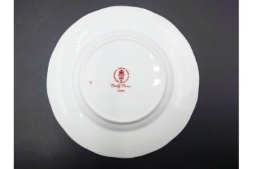 イギリス　ROYAL CROWN DERBY(ロイヤルクラウンダービー)　ポジー　B&Bプレート・コンポート・ボウル・スクエアプレート等の洋食器9点セット　(R-085565)