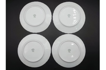 イタリア　Richard Ginori(リチャードジノリ)　サックスフラワー　カップ&ソーサー・プレートのトリオ5客セット　(R-085566)