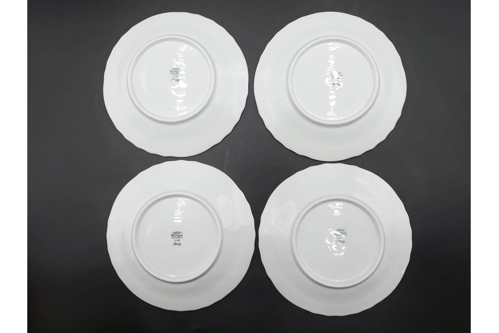 イタリア　Richard Ginori(リチャードジノリ)　サックスフラワー　カップ&ソーサー・プレートのトリオ5客セット　(R-085566)