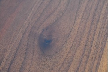 中古　美品　高山ウッドワークス　ウォールナット材　寄木調の意匠が美しいリビングボード　定価約50万円相当　(R-085571)