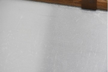 中古　激レア　希少　イギリス　TIMOTHY OULTON(ティモシー オルトン)　Globetrekker(グローブトレッカー)　航空機の外装をイメージしたメタリック仕上げのトランクコーヒーテーブル　(R-085581)