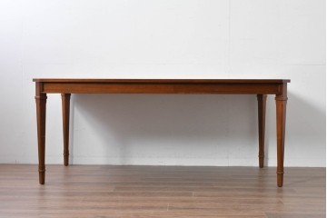 中古　DREXEL HERITAGE(ドレクセルヘリテイジ)　Triune(トライユン)　端正な意匠が上品なダイニングテーブル　(R-085582)