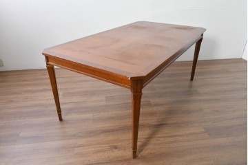 中古　DREXEL HERITAGE(ドレクセルヘリテイジ)　Triune(トライユン)　端正な意匠が上品なダイニングテーブル　(R-085582)