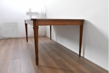 中古　DREXEL HERITAGE(ドレクセルヘリテイジ)　Triune(トライユン)　端正な意匠が上品なダイニングテーブル　(R-085582)