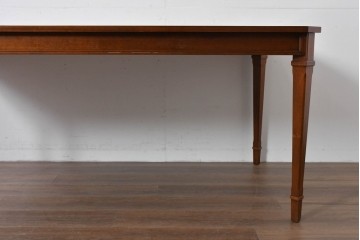 中古　DREXEL HERITAGE(ドレクセルヘリテイジ)　Triune(トライユン)　端正な意匠が上品なダイニングテーブル　(R-085582)