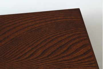 中古　岩谷堂箪笥　格子戸の意匠が目を引く水屋箪笥キャビネット　(R-085591)