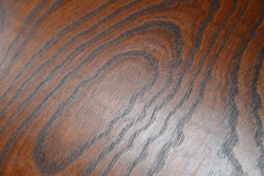 中古　岩谷堂箪笥　格子戸の意匠が目を引く水屋箪笥キャビネット　(R-085591)