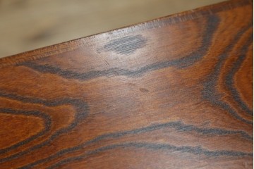 中古　岩谷堂箪笥　格子戸の意匠が目を引く水屋箪笥キャビネット　(R-085591)