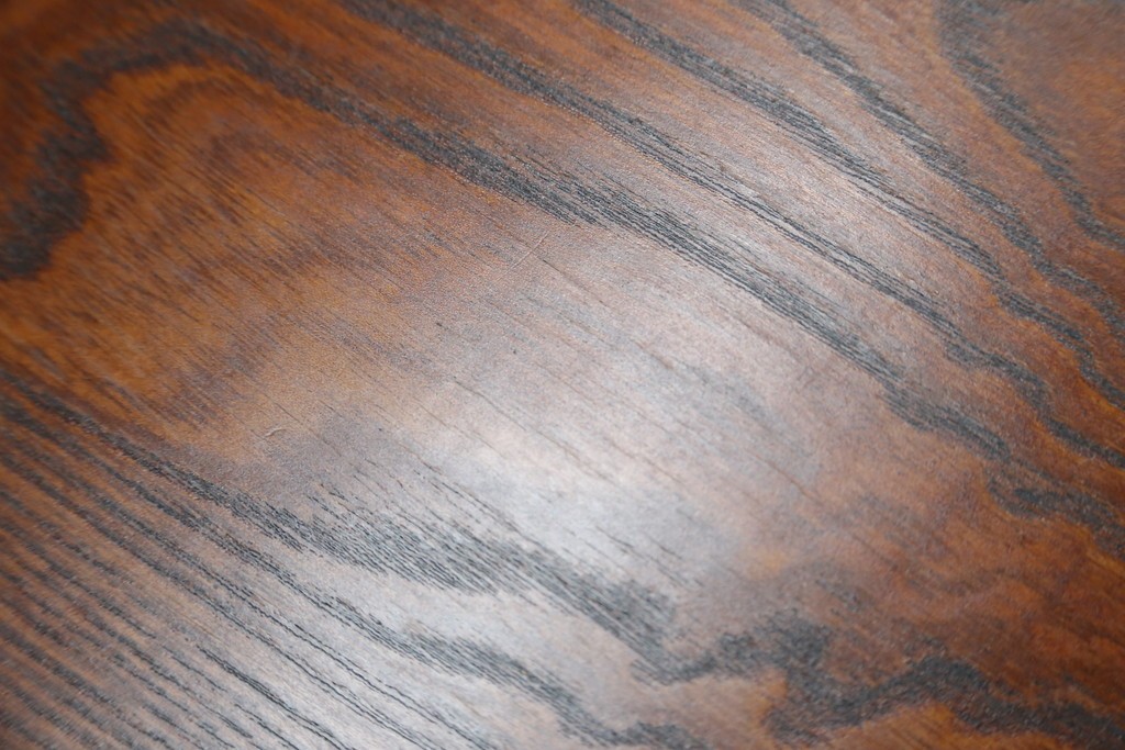 中古　岩谷堂箪笥　格子戸の意匠が目を引く水屋箪笥キャビネット　(R-085591)