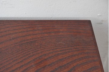 中古　岩谷堂箪笥　格子戸の意匠が目を引く水屋箪笥キャビネット　(R-085591)