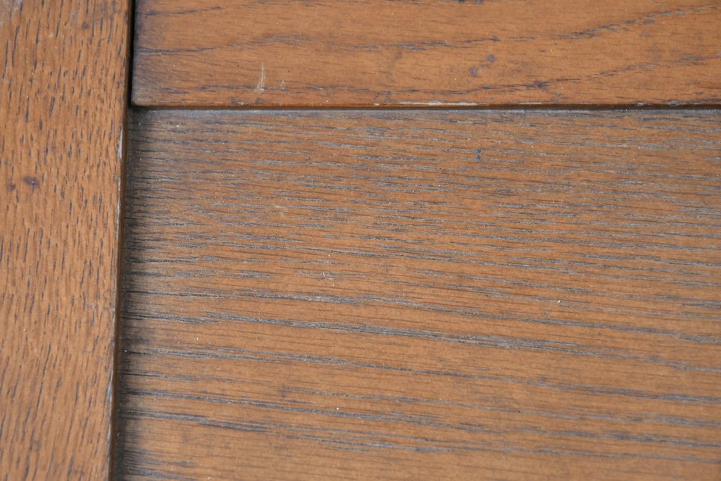 和製ヴィンテージ　オールドカリモク　カリモク家具(karimoku)　持ち手付きトレイ天板のコンソールテーブル　(R-085594)