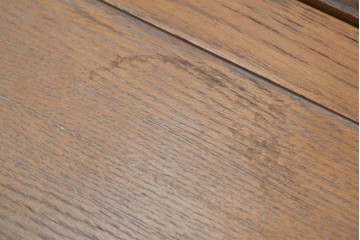 和製ヴィンテージ　オールドカリモク　カリモク家具(karimoku)　持ち手付きトレイ天板のコンソールテーブル　(R-085594)