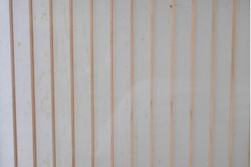 ヴィンテージ建具　昭和中期　繊細な組子細工が美しい両面ガラスの書院窓2枚セット　(R-085597)