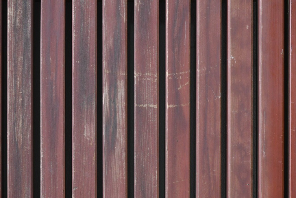 アンティーク建具　明治から大正期　重厚な金具が印象的な富山格子蔵戸1枚　(R-085605)