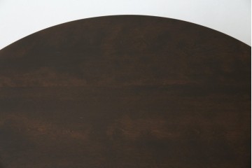 中古　松本民芸家具　A-I型丸卓　重厚で安定感のあるデザインのラウンドテーブル　(R-085608)