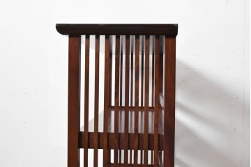 和製ヴィンテージ　松本民芸家具　#117型　開放感のある軽やかな佇まいの書棚　定価約13万7千円　(R-085609)